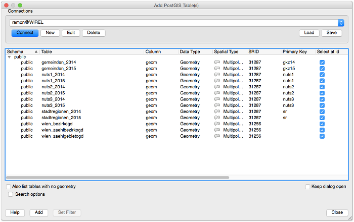 QGIS, PostGIS and ambiguous geometry column types